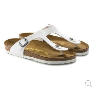 Birkenstock Gizeh BS White Sandals
